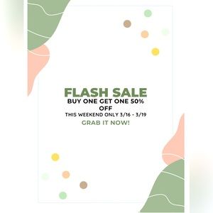 Buy one get one 50% off! Send me your bundles 🥰